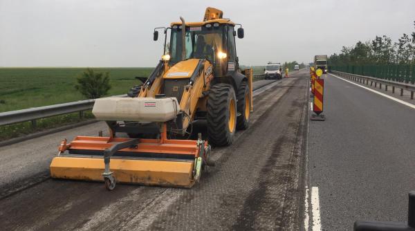 lucrari pe autostrada a1 bucuresti pitesti atentionare pentru soferi