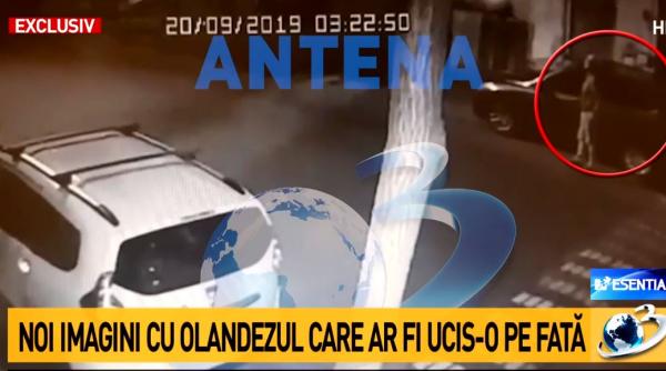 noi imagini cu olandezul suspectat de crima din dambovita