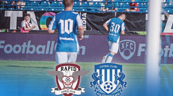 rapid poli iasi rezultat final in cupa romaniei calificare la limita