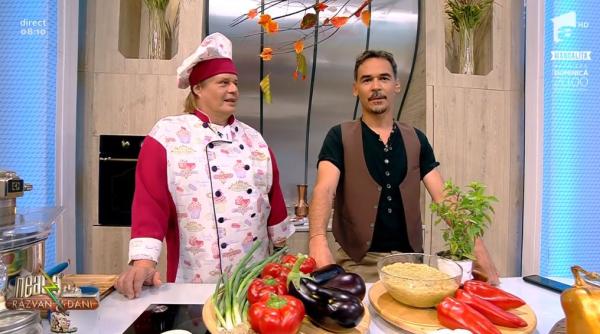 salata de vinete cu gogosari si crema de branza reteta lui vladut specifica toamnei