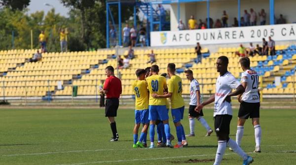 situatie inedita in liga a ii a dunarea calarasi pierde un meci la masa verde