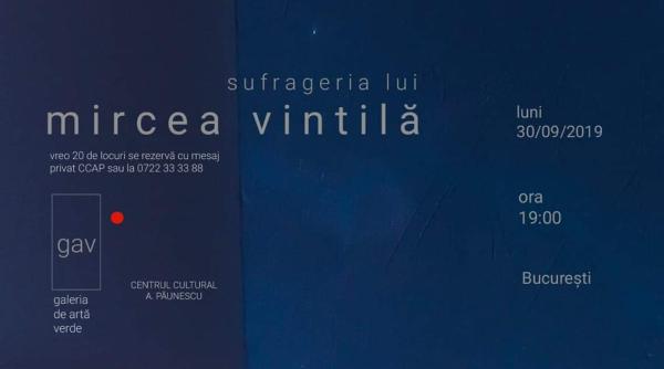 sufrageria lui mircea vintila