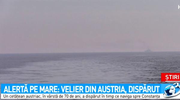 velier olandez cautat de vineri seara dupa ce a disparut pe marea neagra