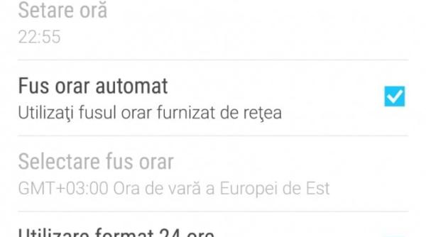 ora iarna 2010 se schimba ora automat la telefon sau nu