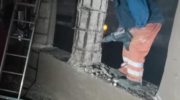 reabilitare pod constanta  cfr  anunt despre stadiul lucrarilor