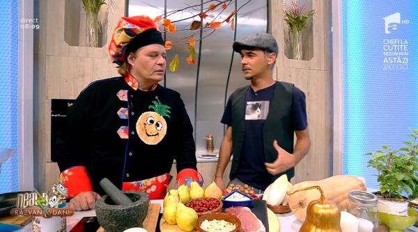 celebrul bucatar vladut reteta de toamna cu pere sunca branza si migdale