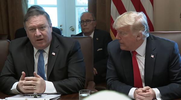 mike pompeo implicat la conversatia telefonica intre donald trump si volodimir zelenski