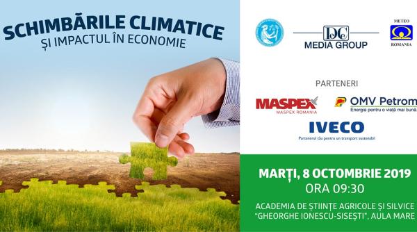 dezbaterea schimbarile climatice si impactul in economie la dc media group