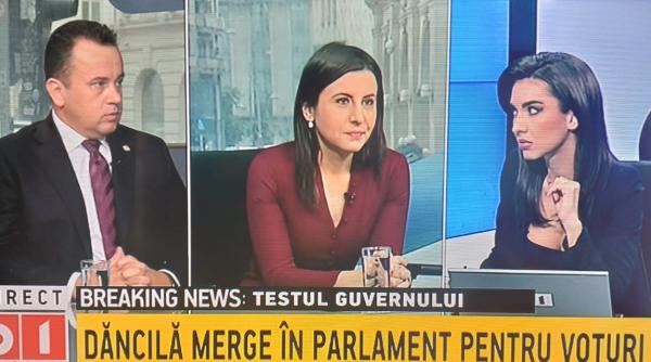 motiune de cenzura guvern dancila liviu pop discutie aprinsa la b1 tv