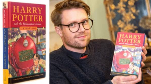 suma uriasa de bani pentru o copie a primei carti cu harry potter