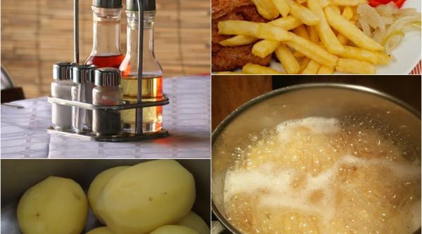 de ce sa fierbi cartofii in apa cu otet inainte de a i praji rezultatul este impresionant