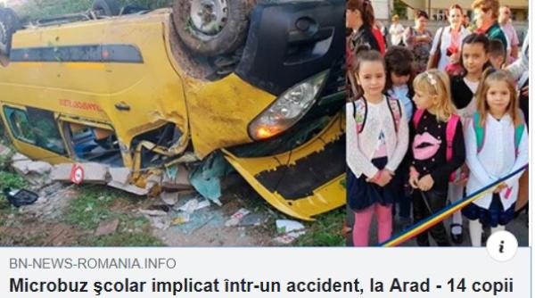 fake news grosolan despre un presupus accident la arad stirea falsa mii de distribuiri