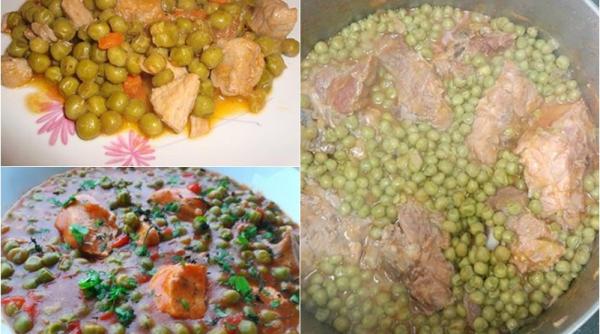 mancare de mazare cu carne de porc reteta delicioasa pe placul romanilor