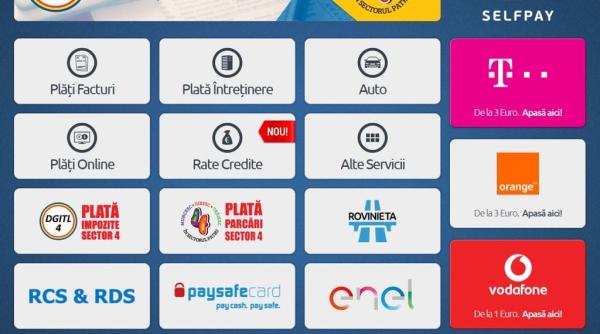 facturile hidroelectrica pot fi achitate la terminalele selfpay