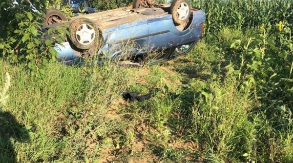 copii raniti in urma unui accident produs de o tanara ce a urcat beata la volan