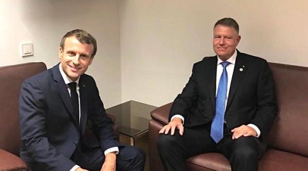 iohannis s a intalnit cu macron si ursula von der leyen la bruxelles