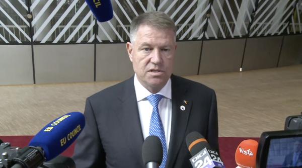 klaus iohannis declaratii de presa inaintea consiliului european