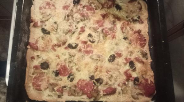 pizza cea mai usoara si rapida reteta