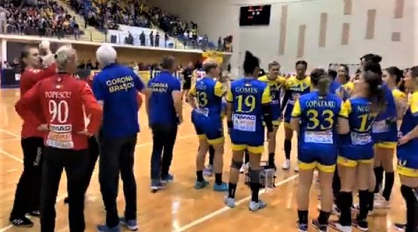 meci de foc in cupa ehf intre echipe romanesti gloria bistrita corona brasov