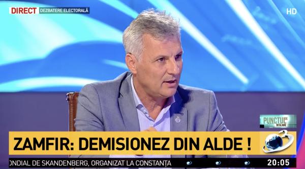 daniel zamfir demisie din alde in seara aceasta ma despart de calin popescu tariceanu