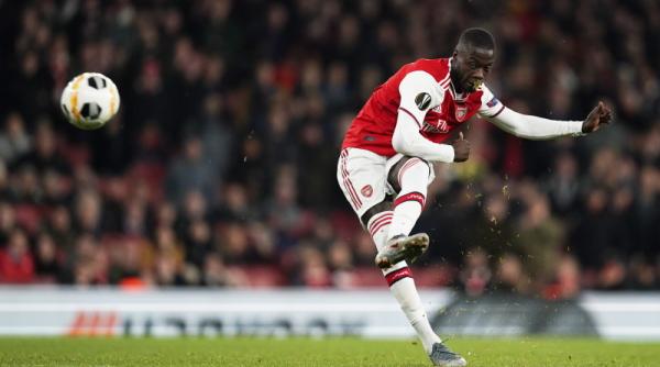 arsenal guimaraes 3 2 nicolas pepe a fost eroul serii de europa league