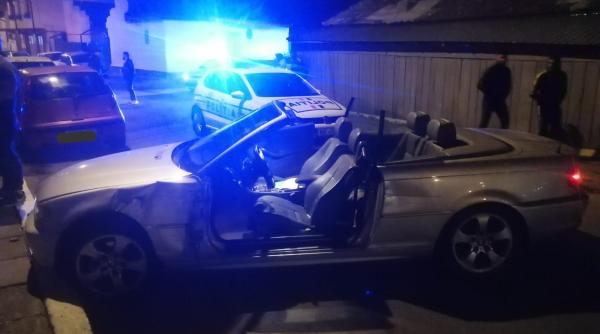 opt masini avariate pe o strada din constanta soferul suspect a fugit