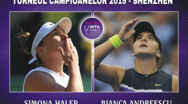 simona halep bianca andreescu rezultat live text turneul campioanelor