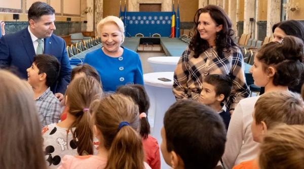 viorica dancila vizita la un centru de copii din constanta bucuria copiilor motivatie pentru noi