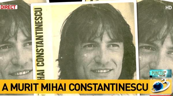 mihai constantinescu a murit radu tudor cuvinte emotionante despre marele artist