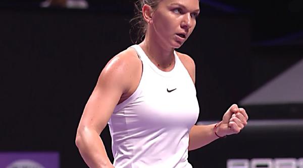 simona halep elina svitolina la turneul campioanelor se pare ca ii place terenul