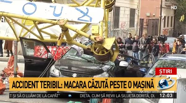 macara prabusita peste o masina primarul daniel tudorache explicatii de la fata locului