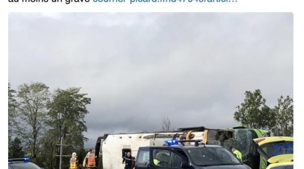 accident cu 33 de victime in franta