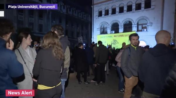 protest la piata universitati