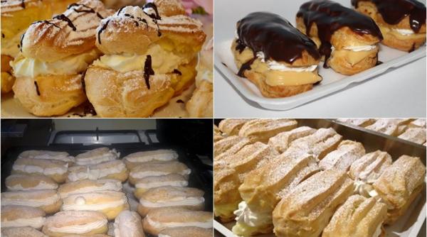 eclere cu crema de vanilie reteta savuroasa pentru iubitorii de dulce