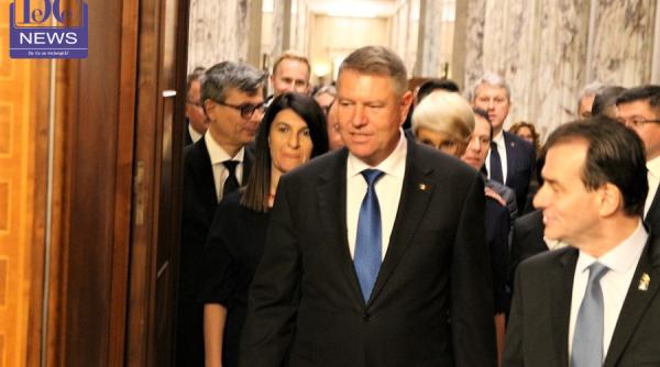 guvern klaus iohannis declaratii de fata cu orban si aurescu