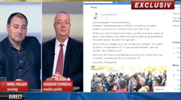 chirieac si palada au rabufnit la romania tv faceti campanie si nu stim noi fake news tipic