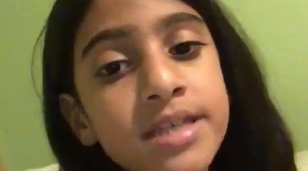 fiica familiei saramat reactie dupa filmarea sorinei am observat cine a invatat o poezia