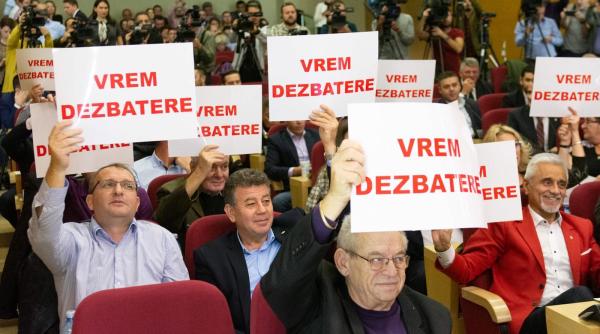 scandal monstru la primaria capitalei sedinta a fost oprita solicitare pentru iohannis si dancila