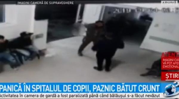 bataie crunta intr un spital de copii dintr un motiv banal