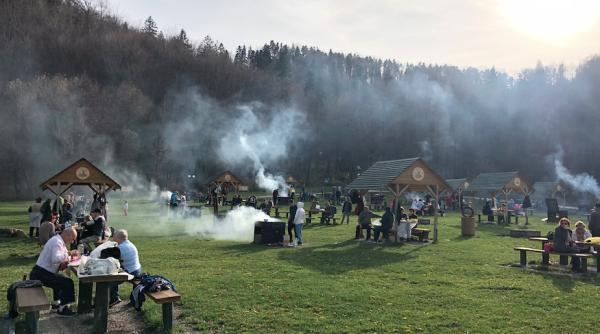 temperaturile de 20 de grade i au scos pe oameni la gratare