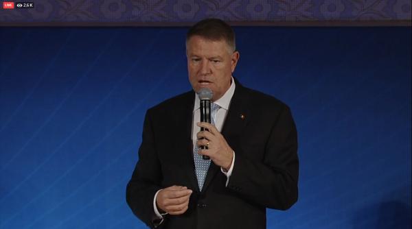 iohannis moderator la propria dezbatere declaratie introductiva este a mea
