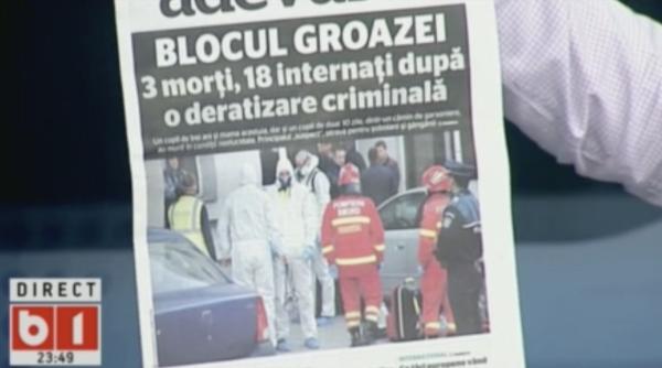 tragedie in timisoara cu 3 morti si 20 de persoane in spital radu banciu ei si asta nu e o stire ba