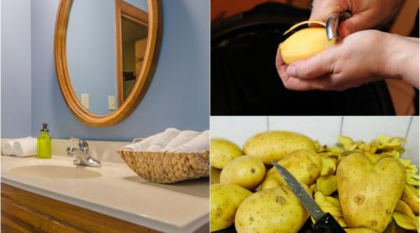 de ce sa freci oglinda cu un cartof trucul nebanuit care face minuni