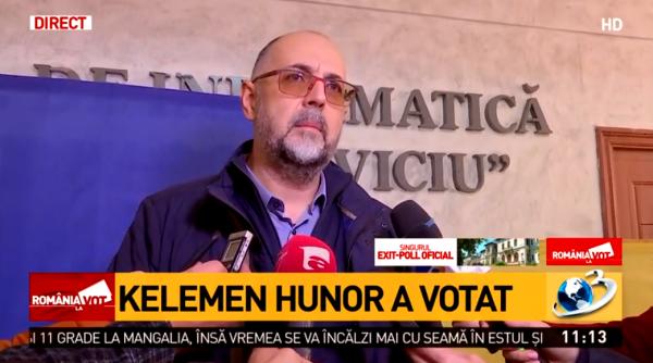 kelemen hunor a votat