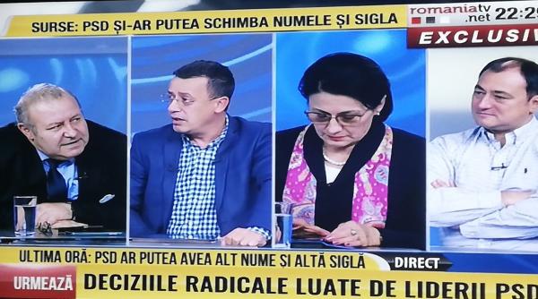 firea sms catre andronescu in direct la romania tv