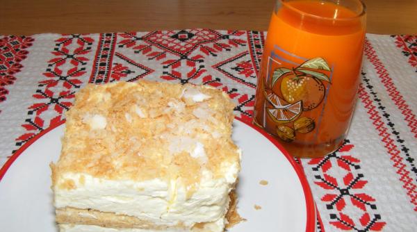 cremsnit de post cea mai buna prajitura nu are cum sa ti lipseasca in post