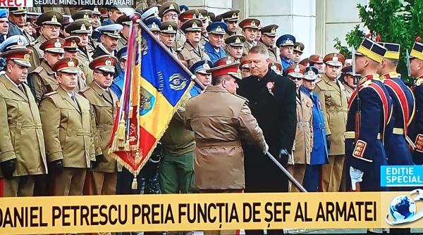 klaus iohannis investeste noul sef al armatei