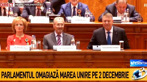 iohannis declaratii la sedinta solemna din parlament live text