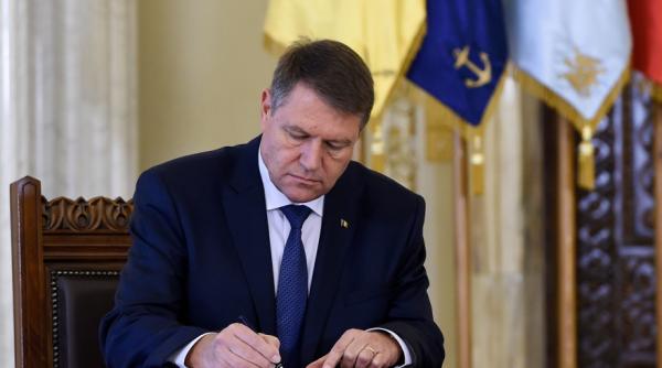 klaus iohannis serie de decrete de eliberare din functie a unor magistrati