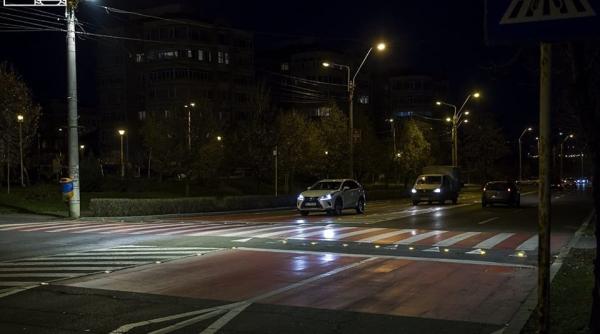 la galati a fost inaugurata prima trecere de pietoni inteligenta